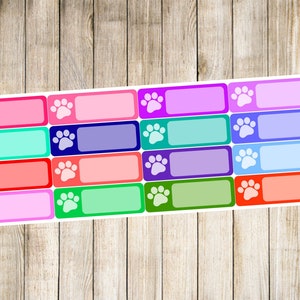 Pet Appointment Planner Stickers ~ Great for Happy Planners, Erin Condren, and all other planners