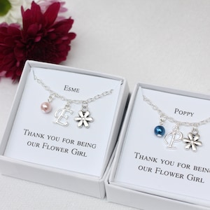 Cheap flower deals girl jewelry sets