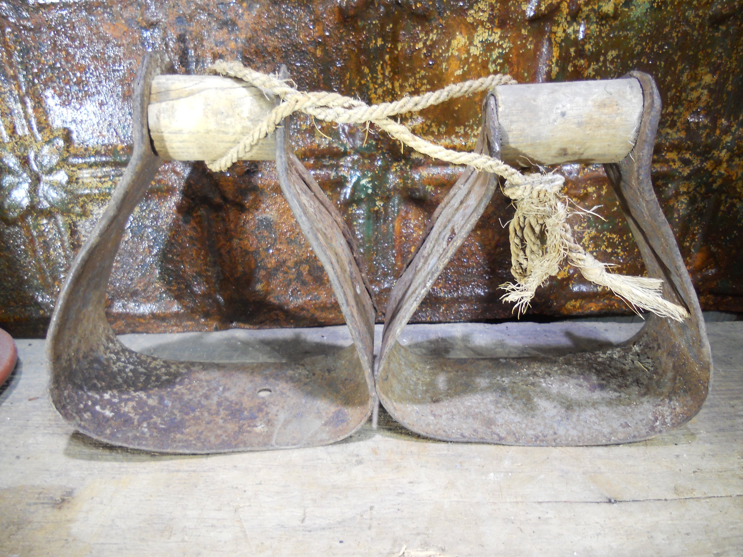 Vintage Horse Stirrups Harness..saddle Farm Barn Etsy