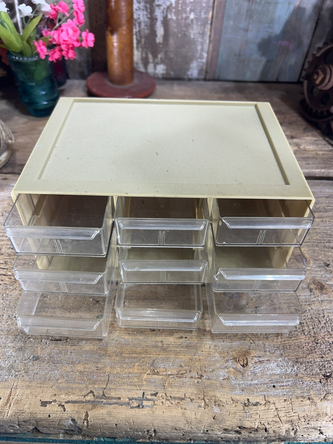 Akro Tool Box Craft Box Cleanedakromils Parts Etsy