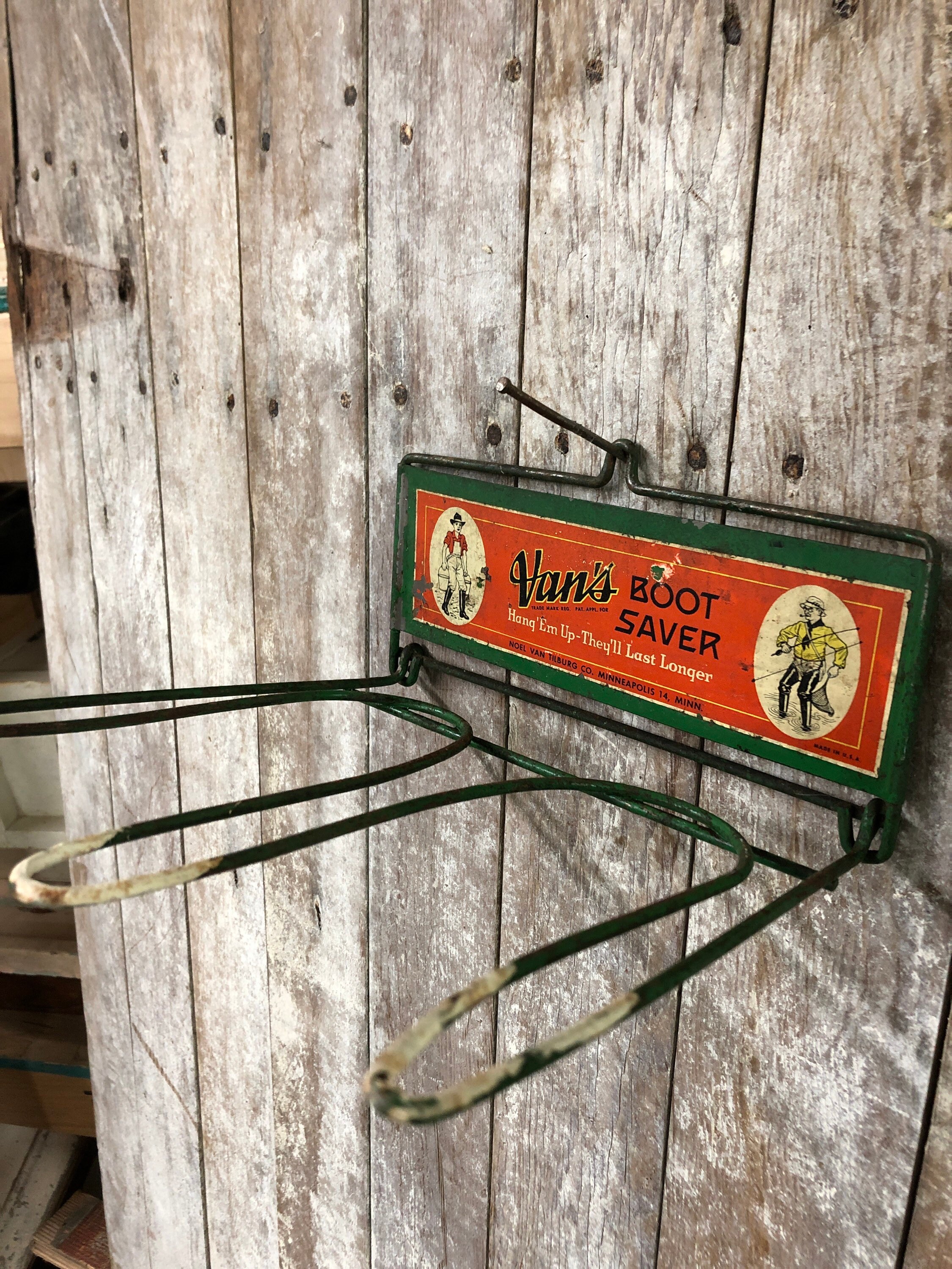 Vintage Vans Boot Saver Hanger Etsy