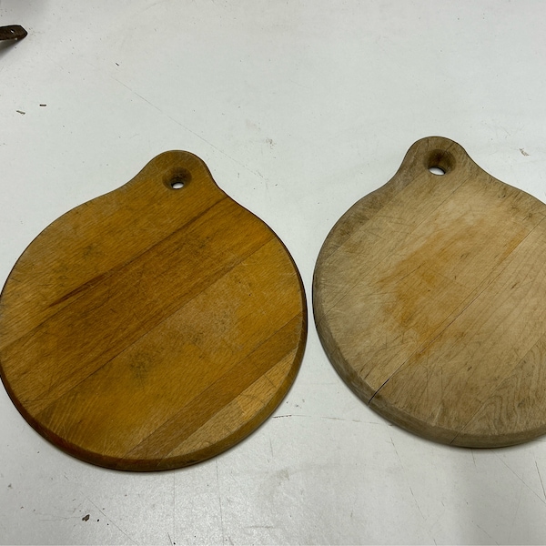 Antique farmhouse kitchen Wood Cutting Boards. .