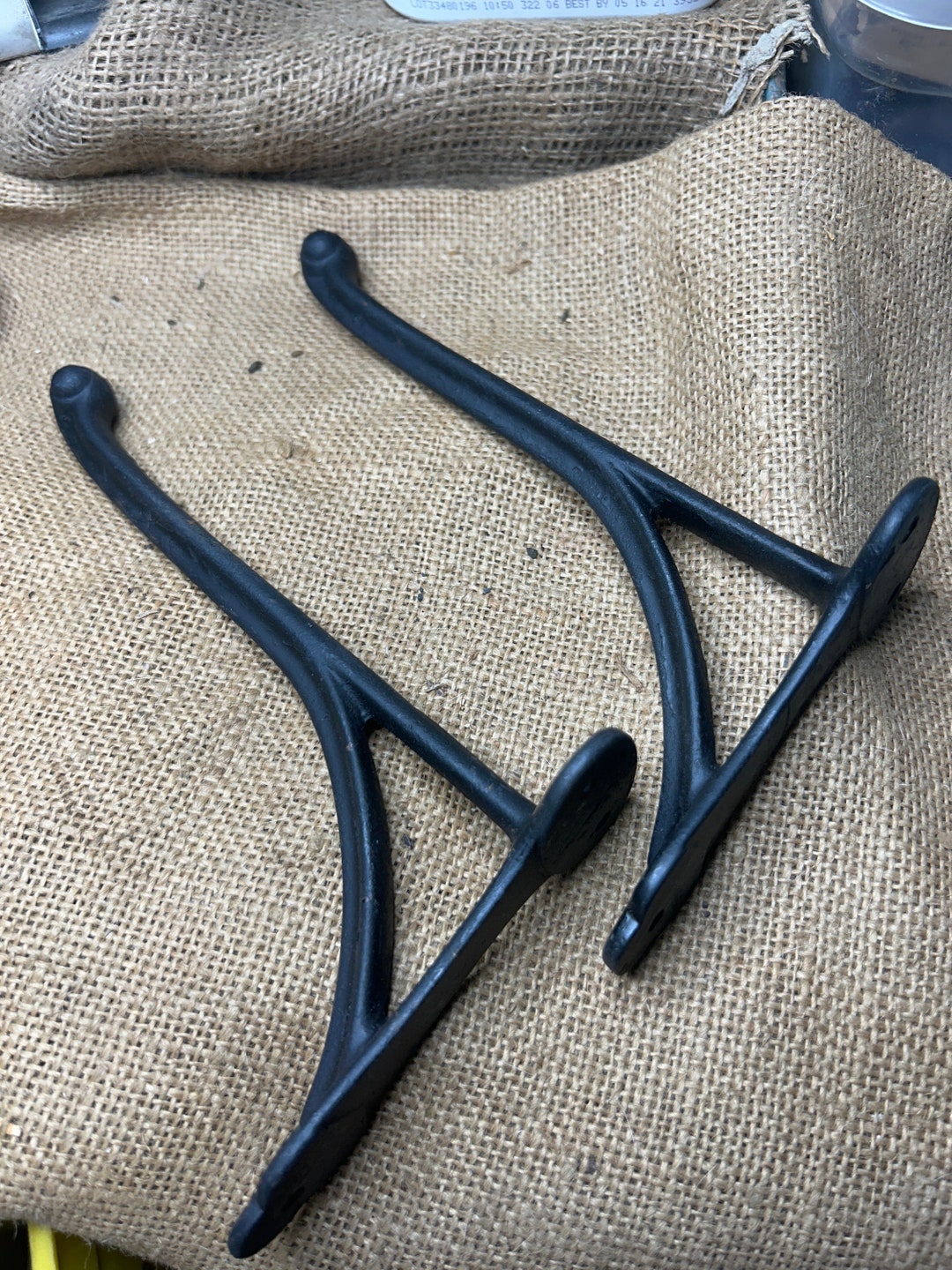 Vintage Horse Harness Hooks..pair to Go.. Hangers. Large. 8 Etsy