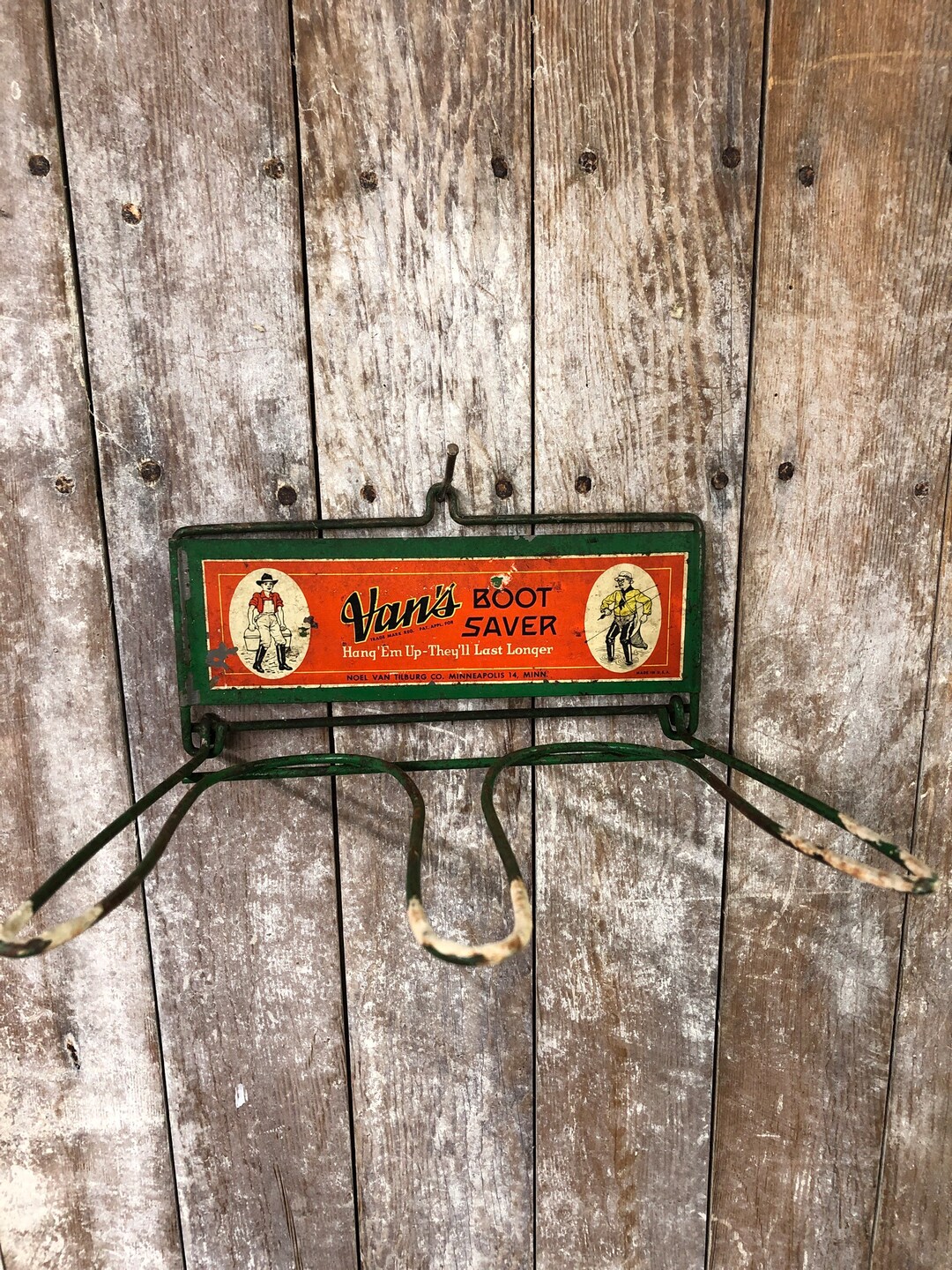 Vintage Vans Boot Saver Hanger Etsy