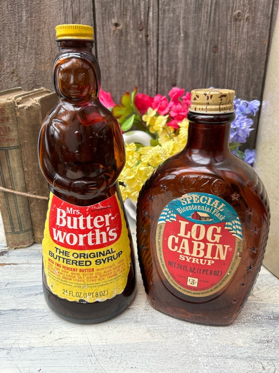 Vintage Mrs. Butterworth, original syrup, bottle and special 