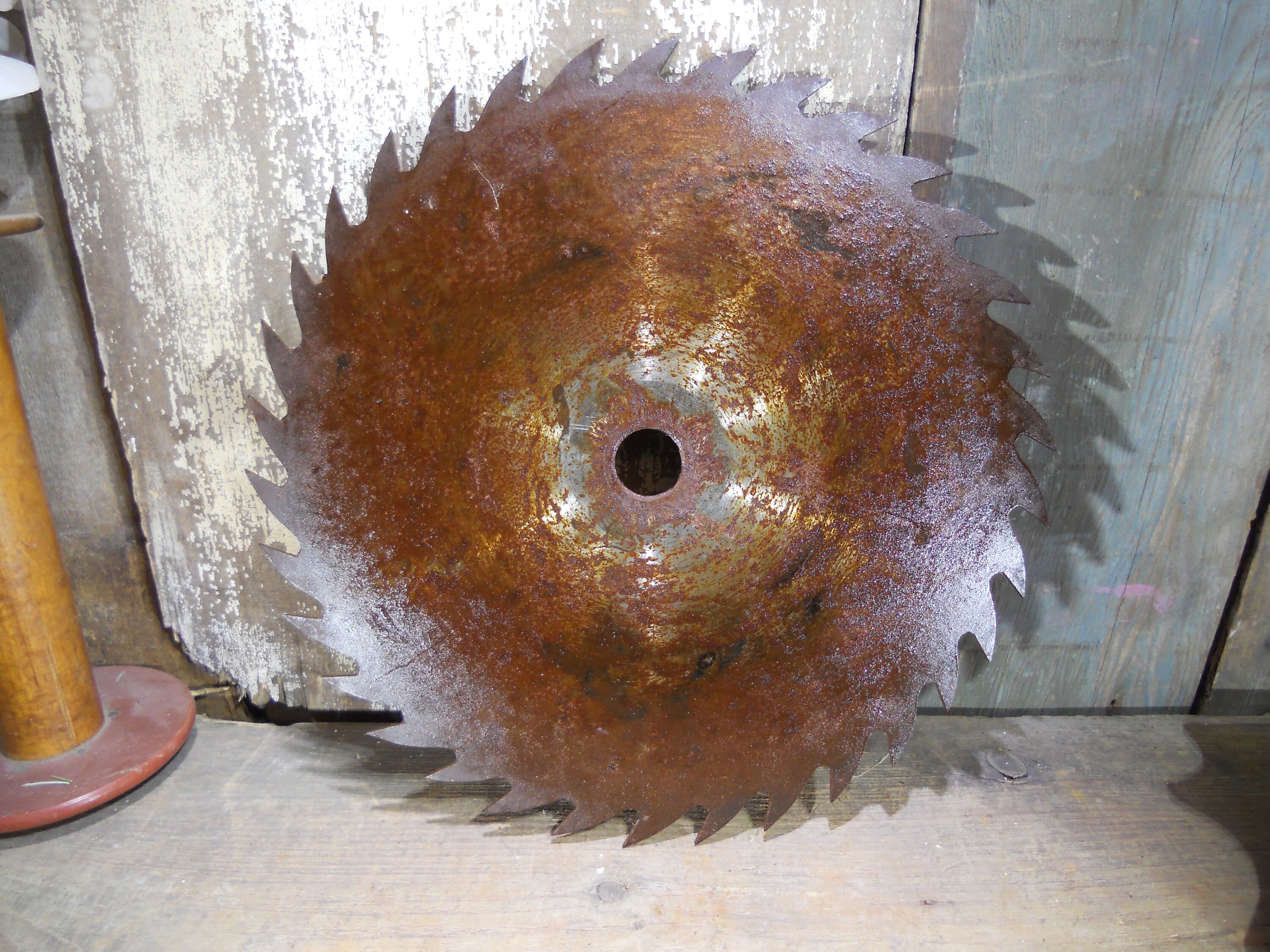 Vintage Industrial Salvage Small 12 inch Metal SAWMILL Blade Etsy