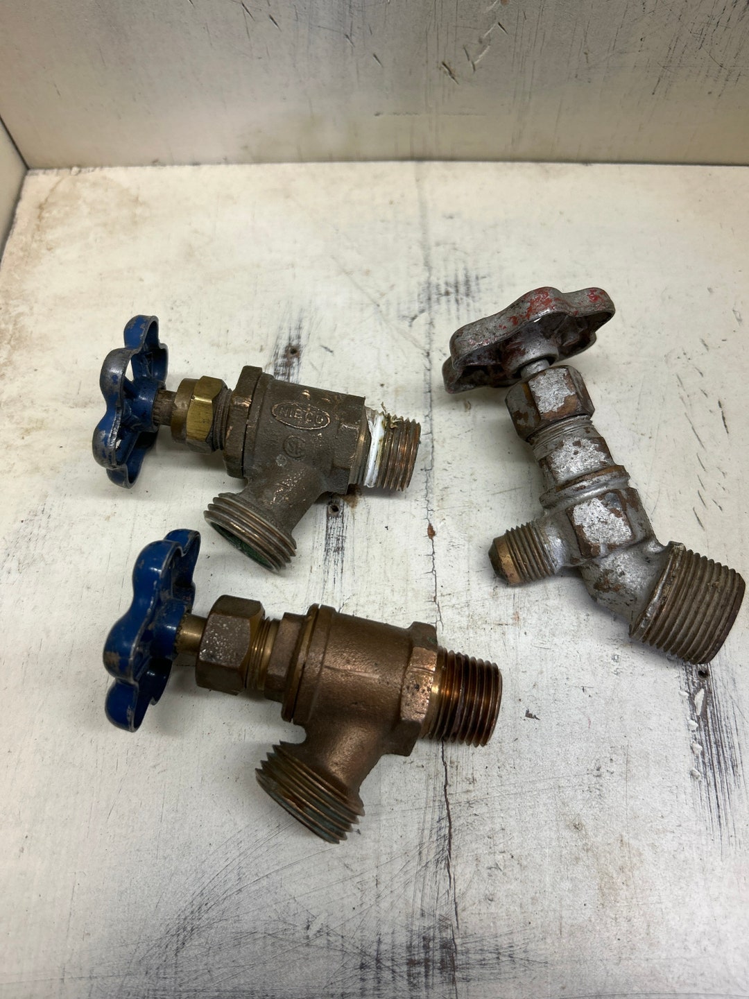 3 Vintage Brass Oil Drum or Barrel Spigot Valve spout Etsy