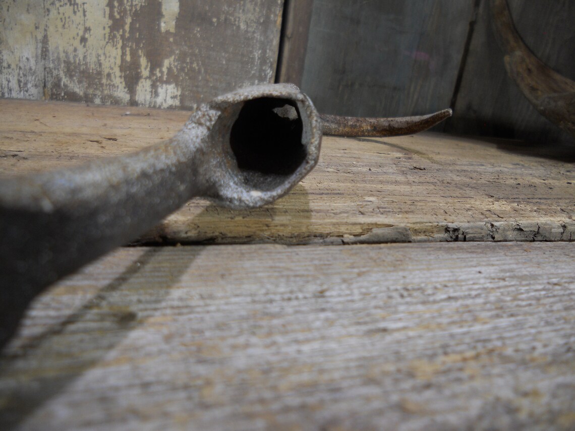 Vintage Gaff fishing Hook Steampunk Metal Etsy