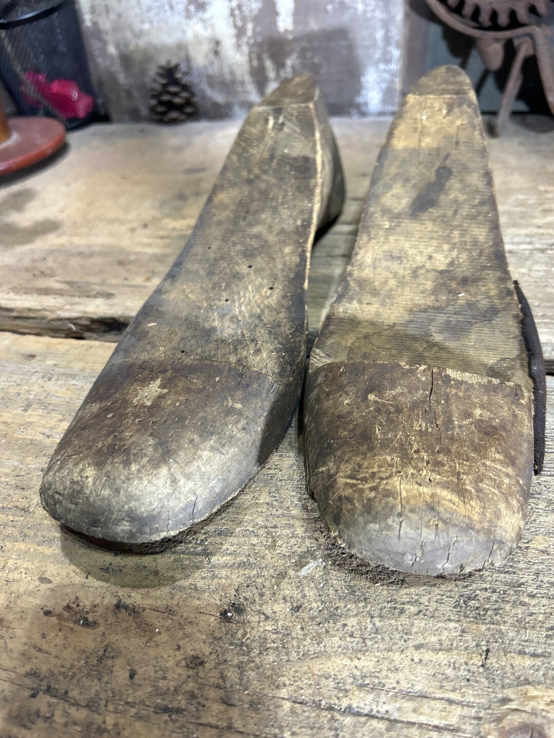 Vintage Wooden Shoe Forms 1800s Era - Etsy