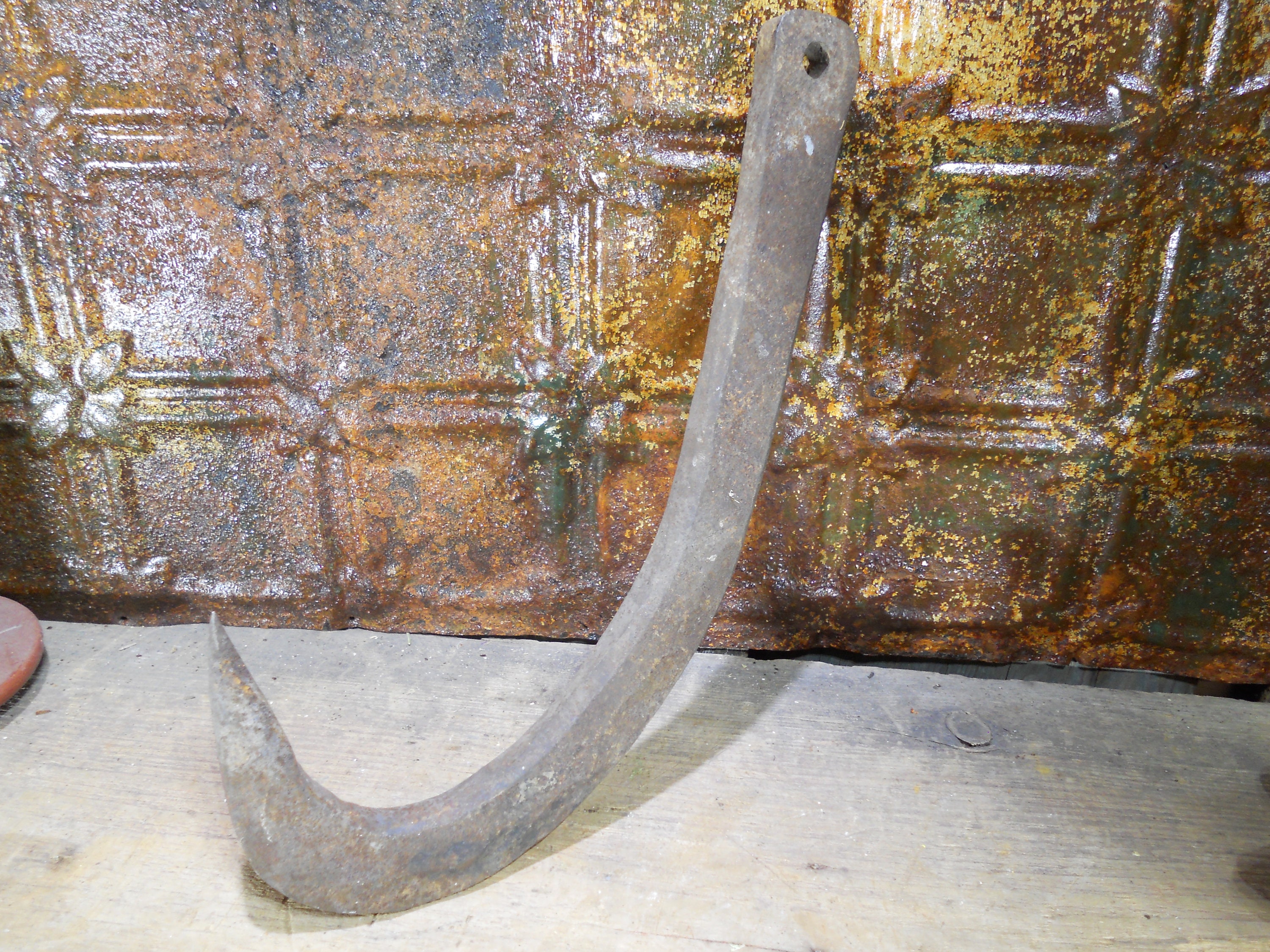 Vintage timber Hook. Logging Tool Log Roller. Log Cabin Etsy