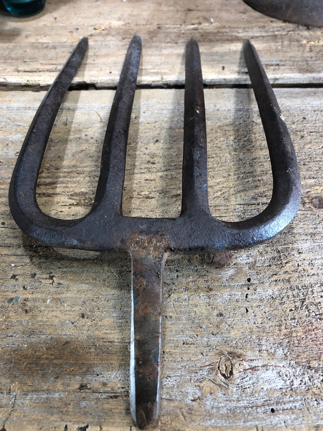 Antique Pitch Fork, From the Barn. Garden Fork Etsy
