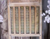 Vintage National 430 Washboard repurpose. reuse. farmhouse