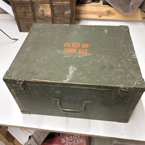 Vintage Wood  Crate,  Box. Recycle, Wood Box, antique cabinet