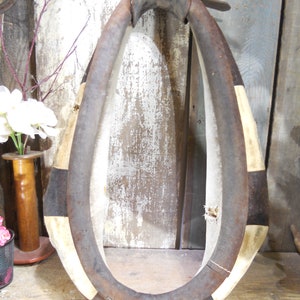 Vintage Horse Collar Yoke, Rare color,