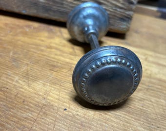 Victorian ornate metal door knob, door handle