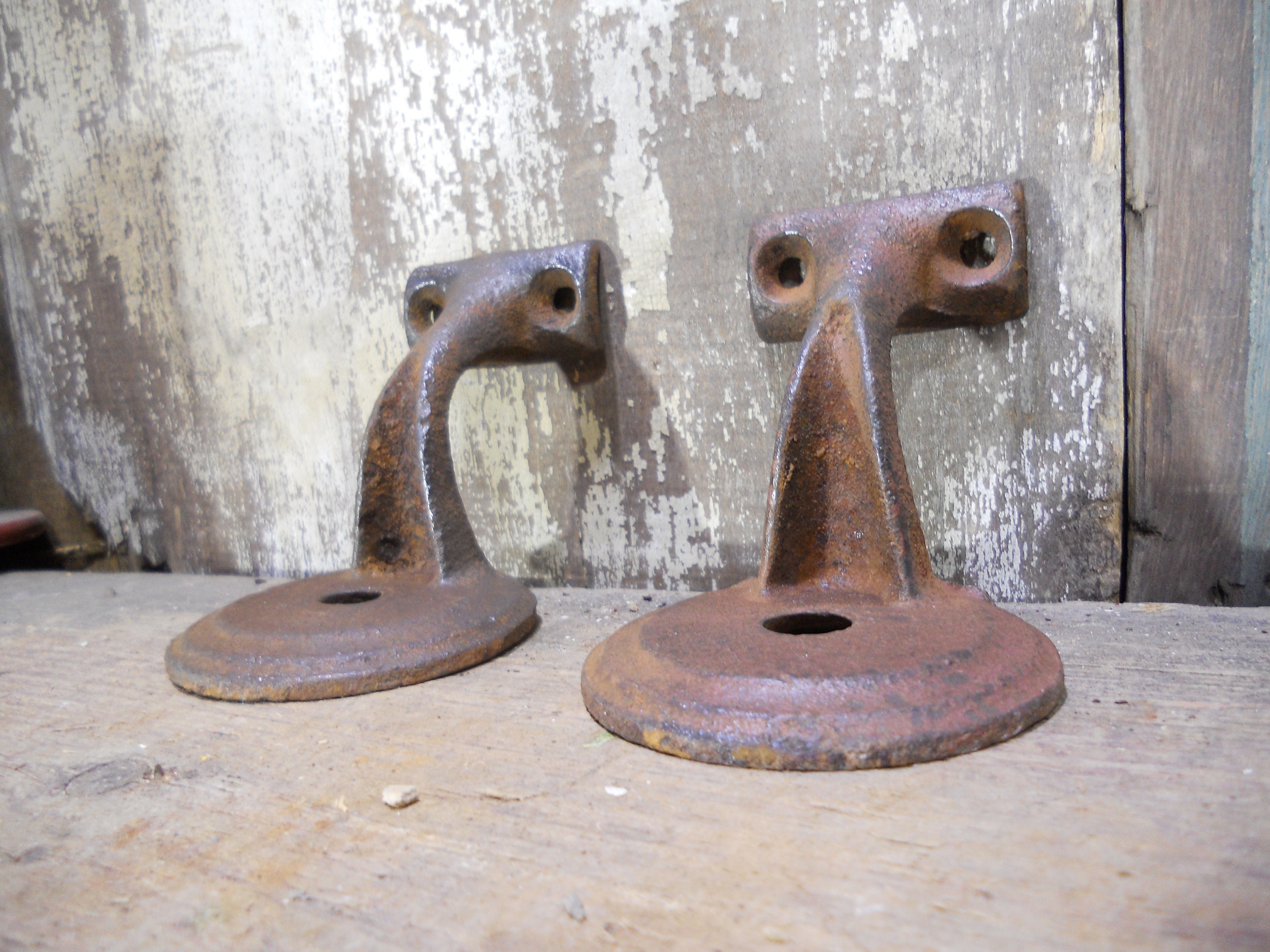 Vintage Victorian handrail brackets Etsy