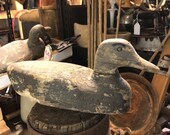 Antique hand carved Wooden Duck Decoy
