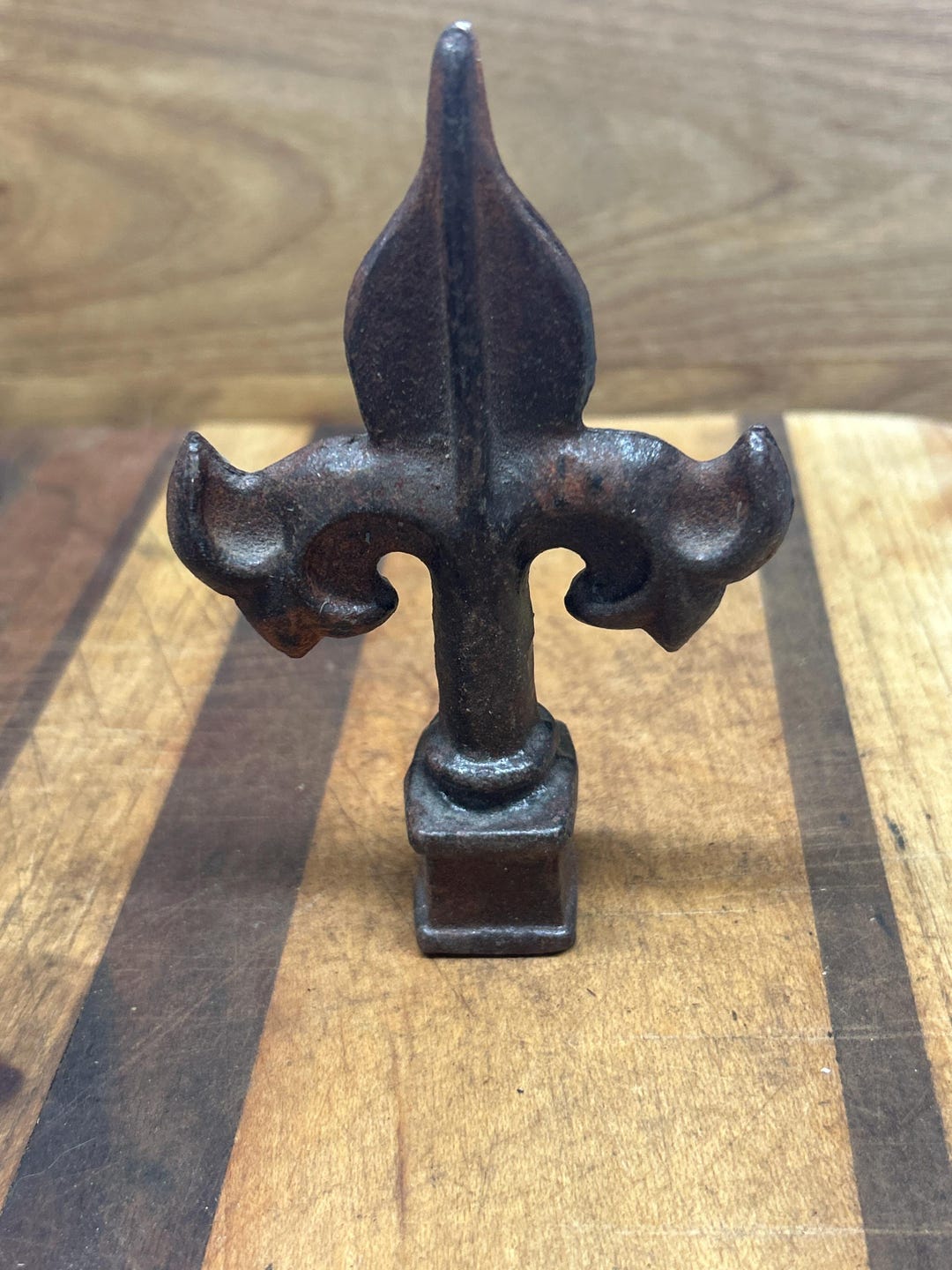 Vintage Metal Finial, Gate, Fence Iron. Garden Art , Hardware, Trellis ...