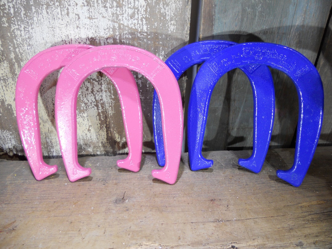 4 Diamond Horseshoes Etsy