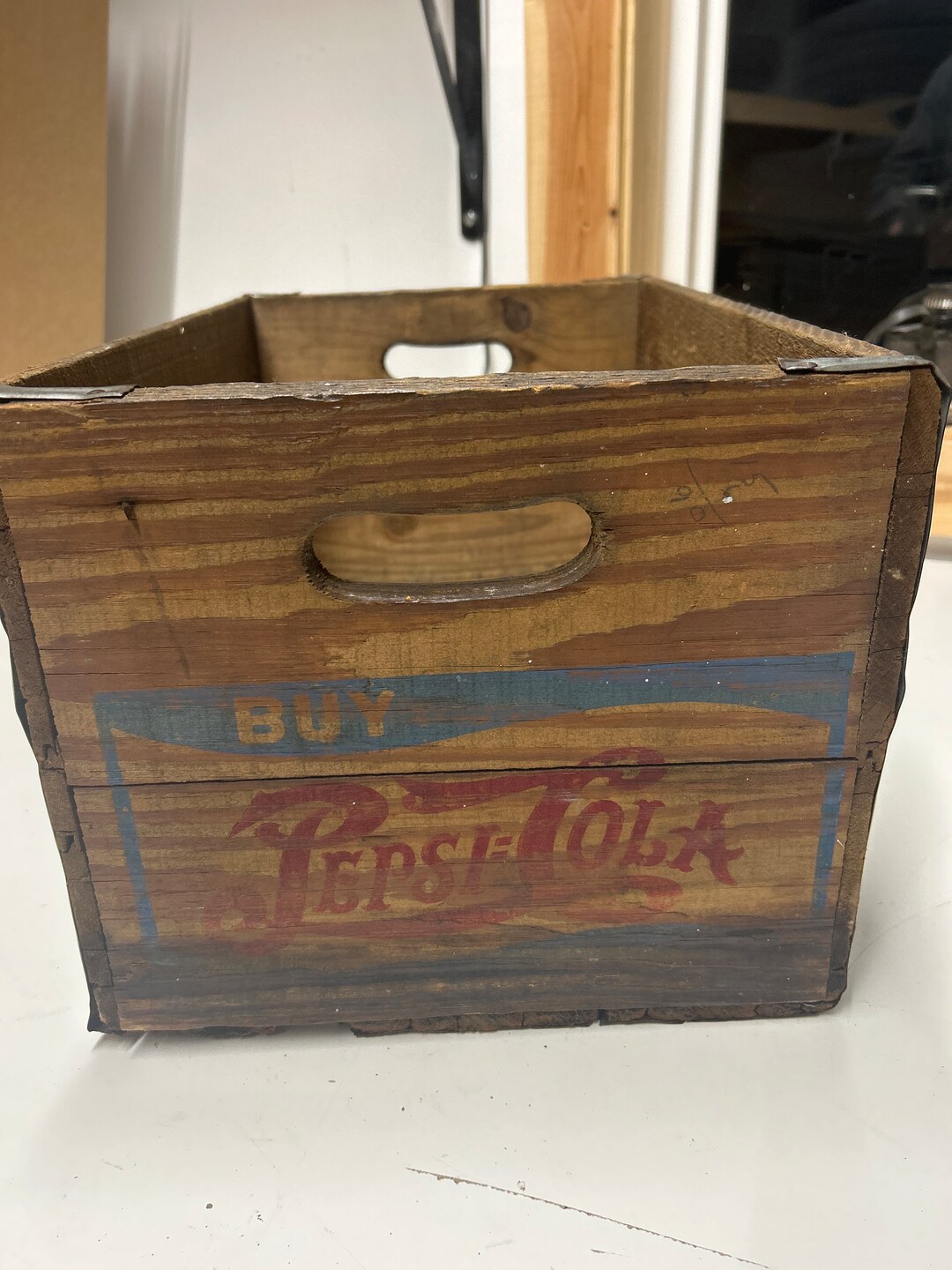 Vintage Pepsi Wood Crate Box. Recycle Wood Box 5 Cent Etsy