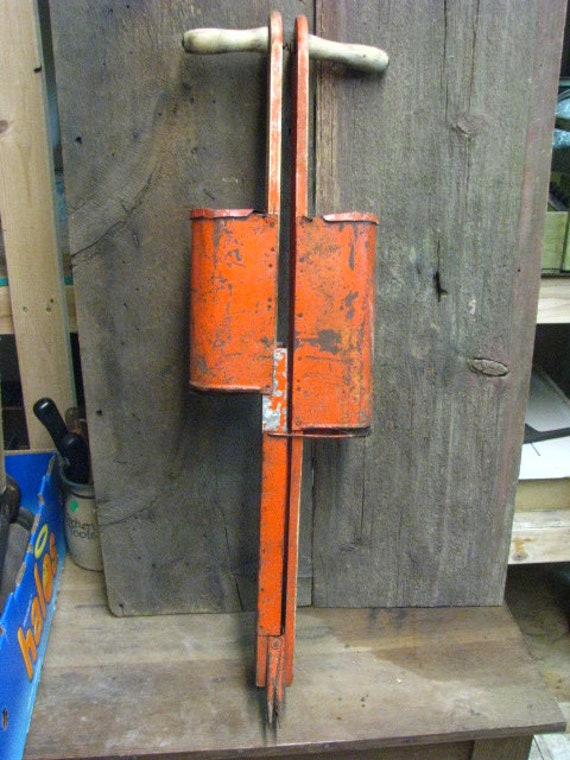 Rare Antique Potato Planter Vintage Farm Tool Rustic Cowboy Etsy