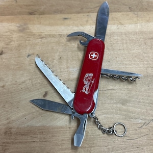Vintage Swiss Army knife. Skinning knive. Explorer , camping