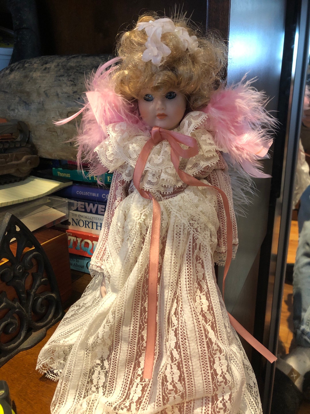 Stuff Animal Tree Topper Vintage Doll , Tree Topper - Etsy