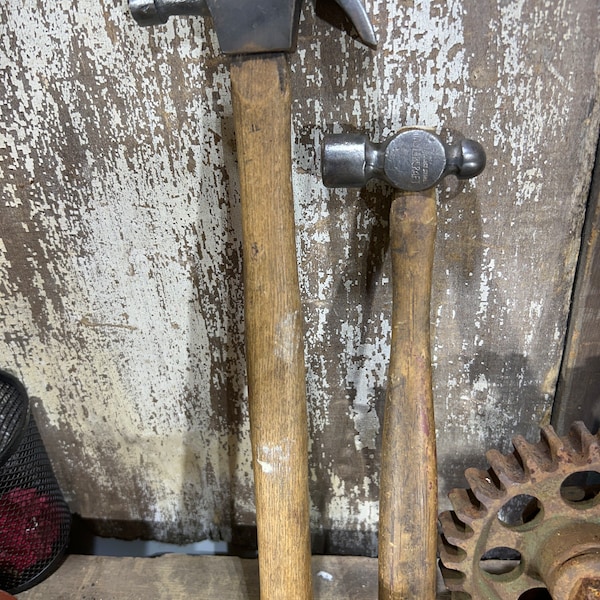 Vintage claw hammer, Ballpen hammer, coast to coast, small sizes