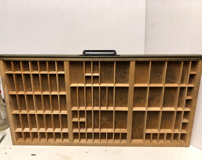 Vintage printer tray 1940 1960 era letterpress tray hamilton etsy
