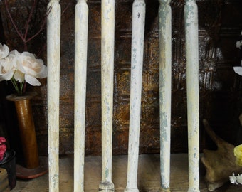 Vintage Table Legs, Industrial Salvage, Balusters, stairs Spindles, Victorian