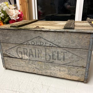 Vintage Coors Crate - Etsy