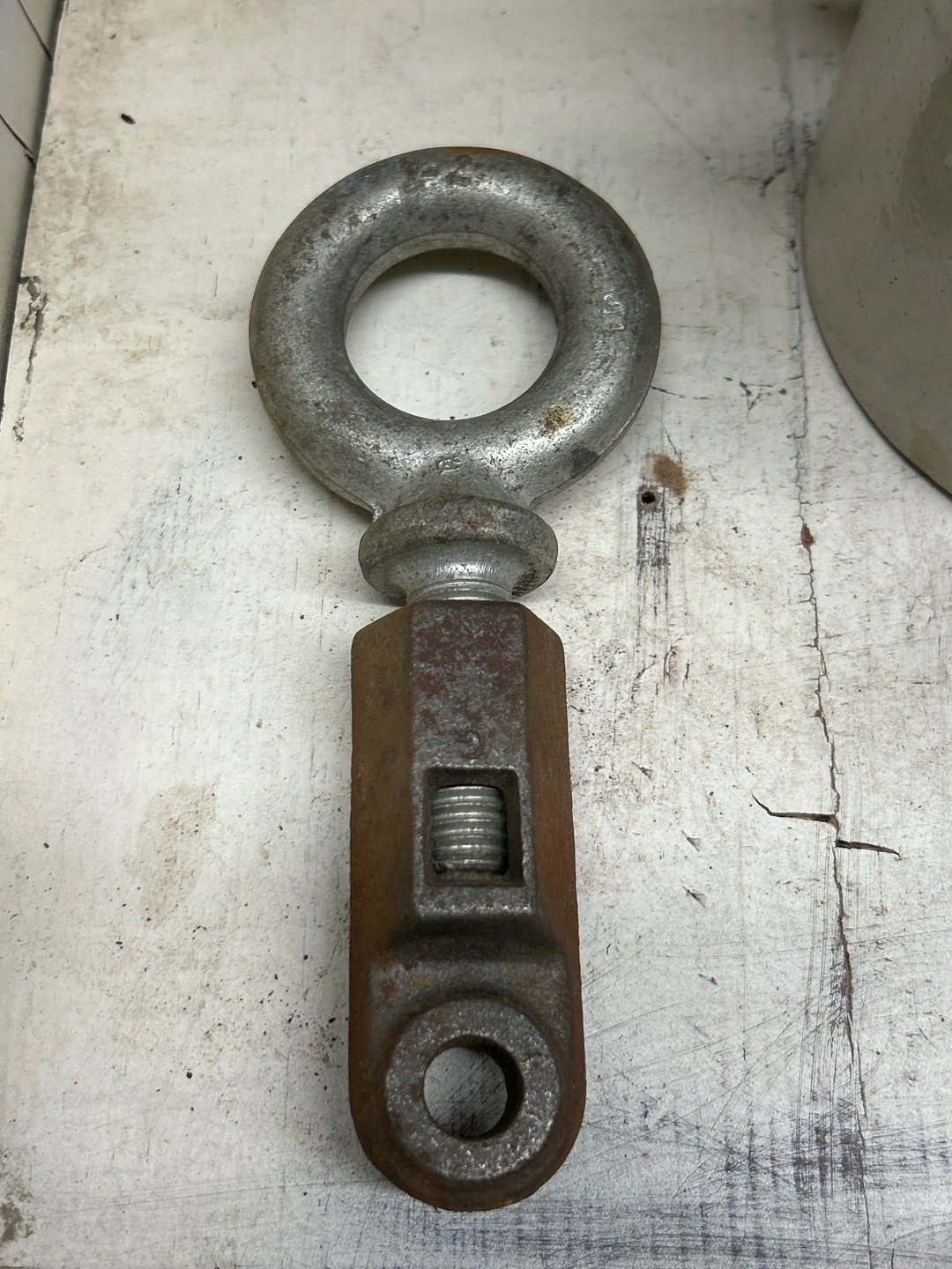 Antique Turnbuckle Eye Screw. Hanger, Industrial Bolt Etsy