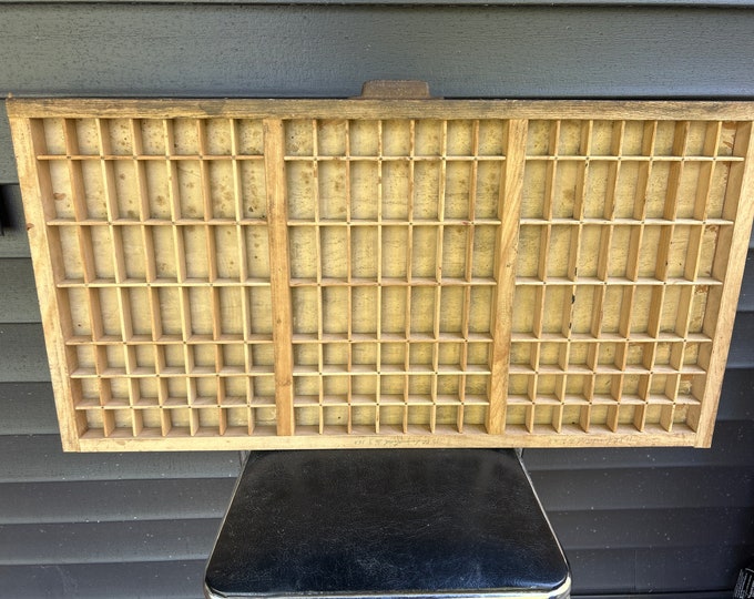 Vintage Hamilton Printer Drawer, Letterpress Tray, Wall Display Etsy