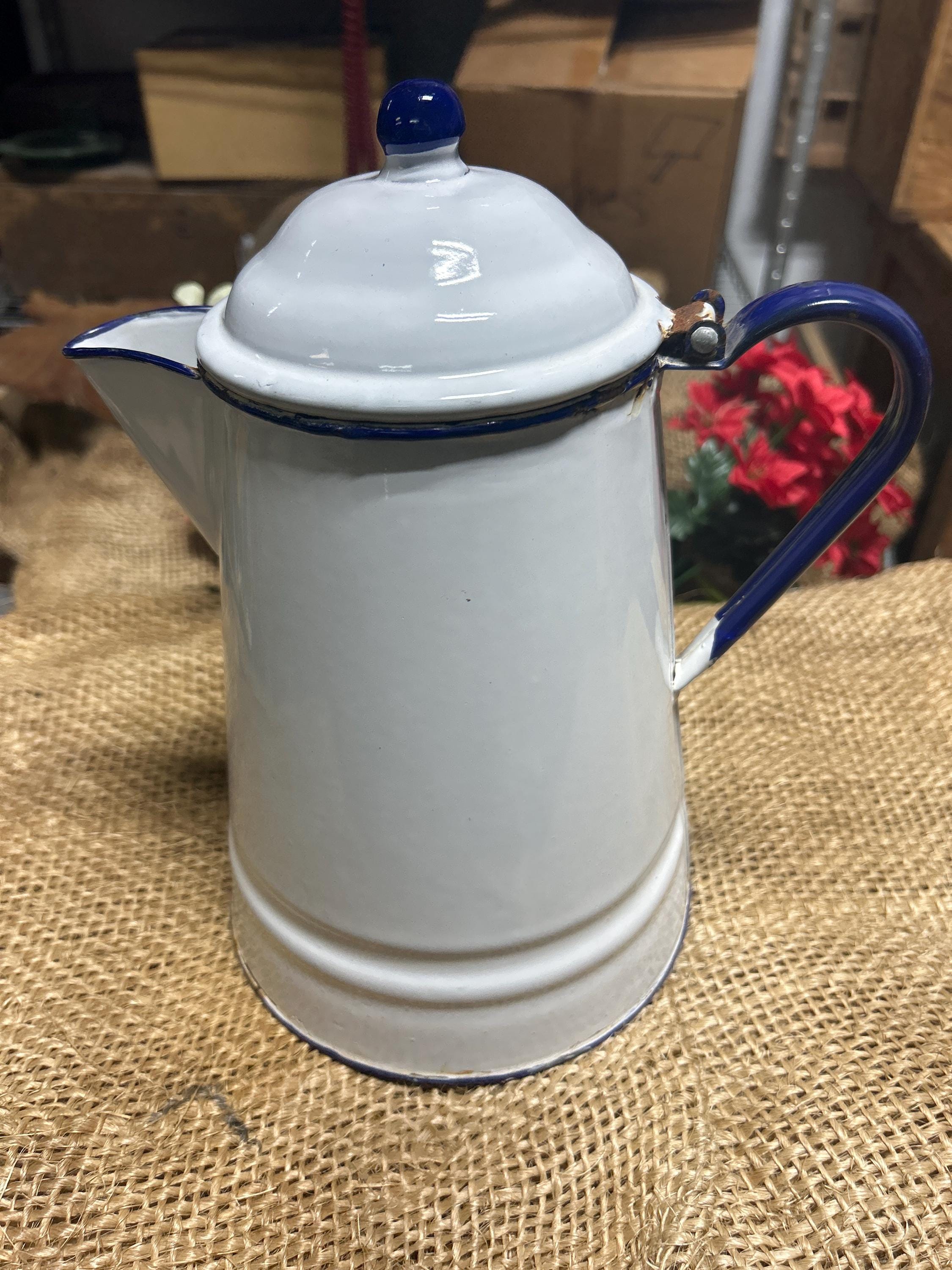 Antique Coffee Kettle - Etsy