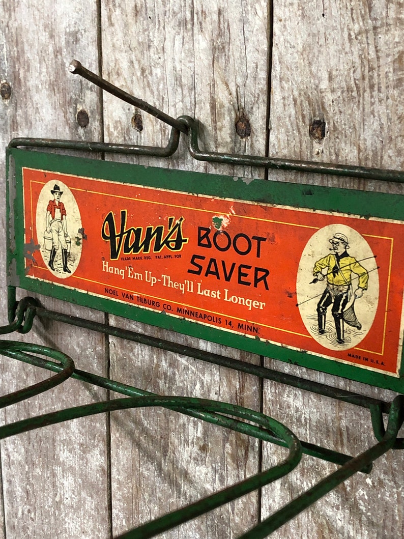 Vintage Vans Boot Saver Hanger Etsy
