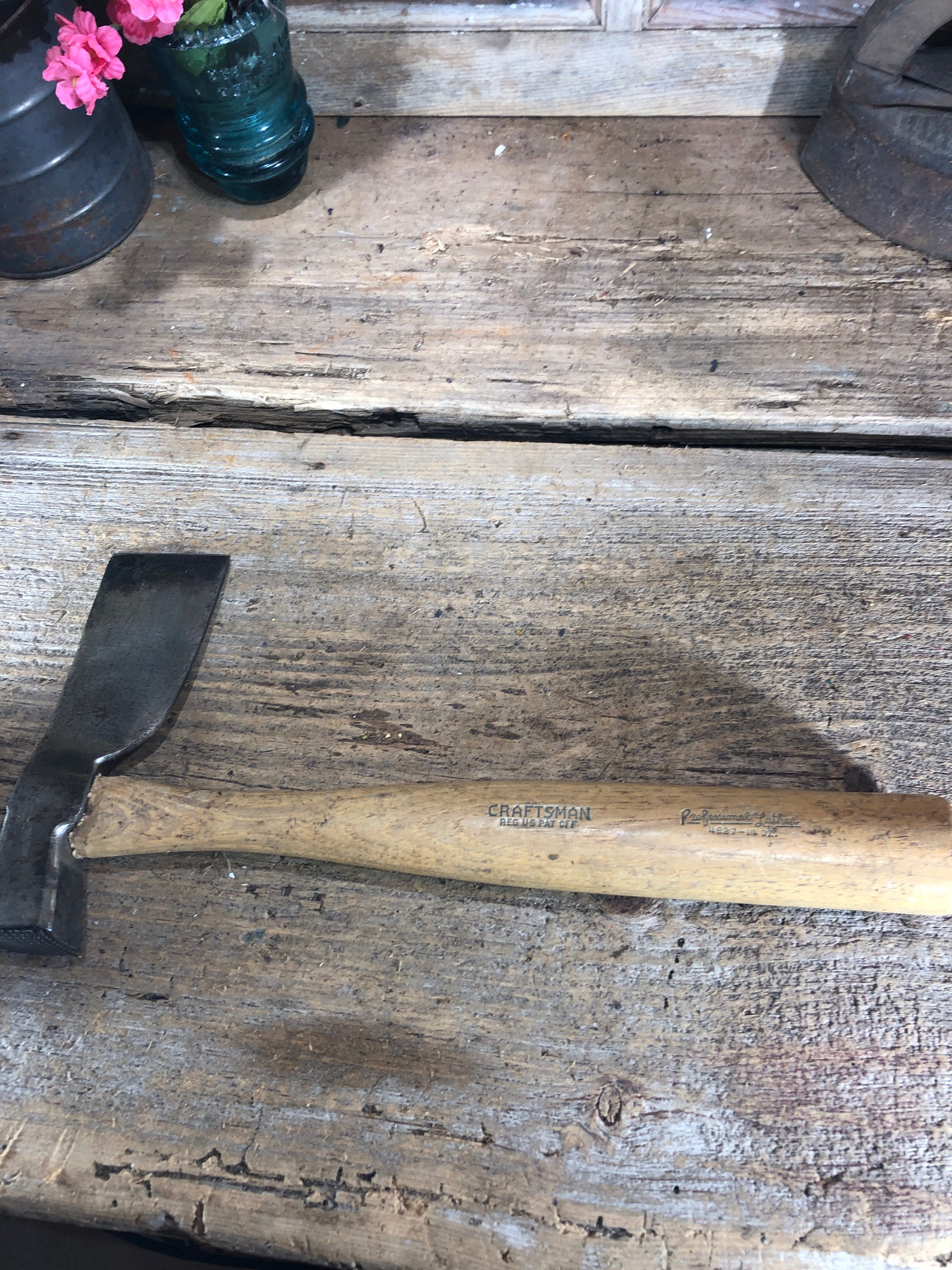 Vintage Craftsman Hatchet. Lather Brandcedar Shake Etsy