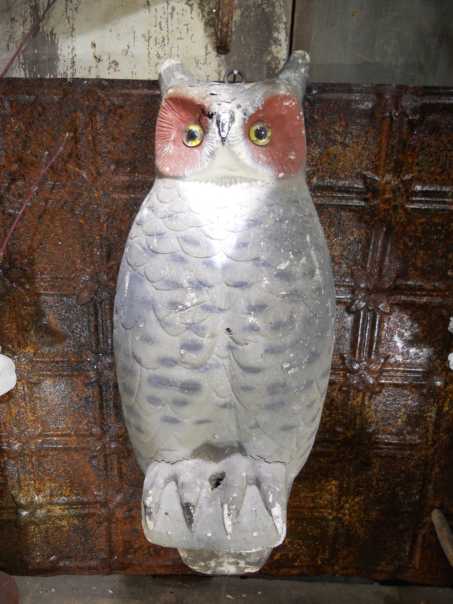 Vintage Herters Owl Decoy. 1940s Etsy