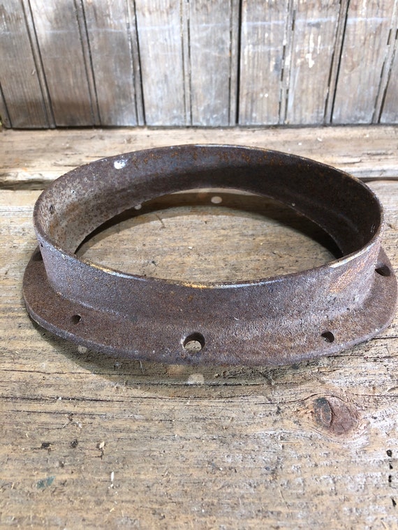 Vintage Steel Barrel Stove Chimney Steel Hat - Etsy