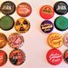 Set of 10 Fallout Inspired Bottle Caps Or Fridge Magnets Weathered/Clean Versions, Nuka Cola, Quantum, Cherry, Fusion, Victory, Orange, Dark 