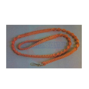 Patrón de correa de macramé vintage de los años 70 para perro, descarga instantánea en PDF.