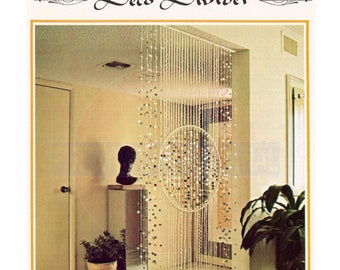 Vintage 1970s Deco Divider Pattern Instant Download PDF 2 pages