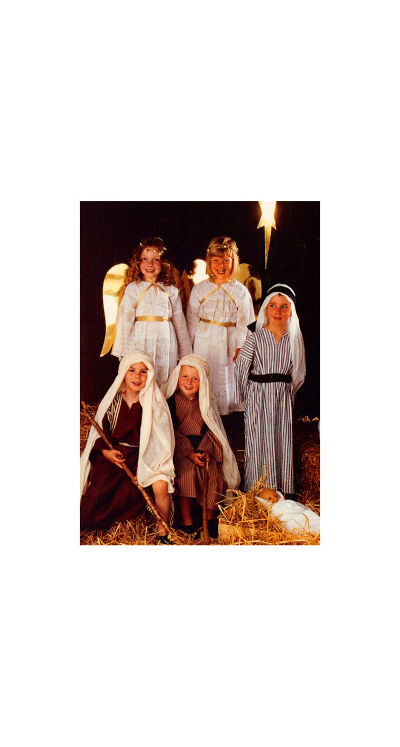 Nativity Costumes, instructions for DRAFTING SEWING PATTERN pieces pdf 5 pages image 1