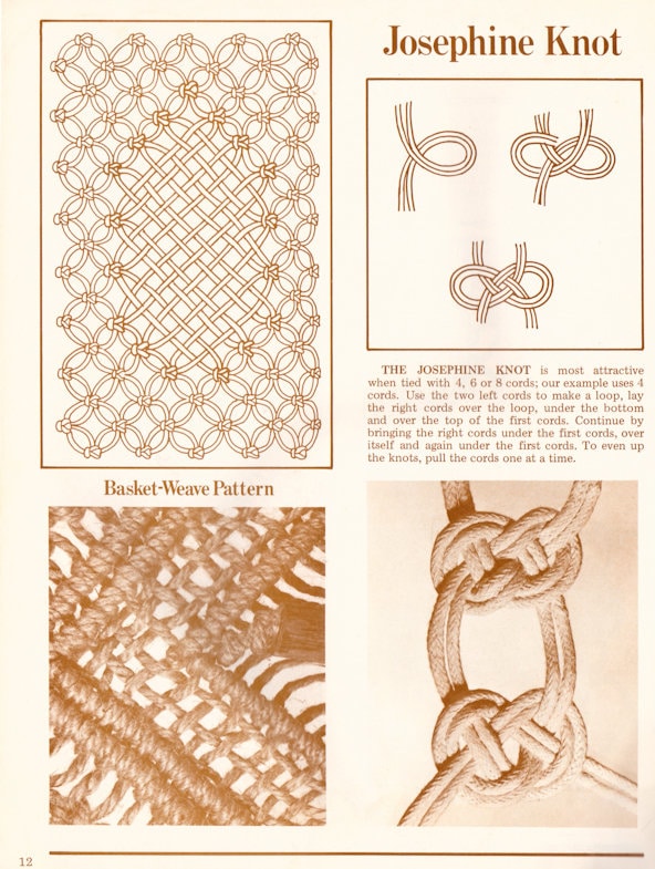 Livre De Modèles Macramé 'You Can Do Macrame' Book 1 - Qualité Craft, Occasion