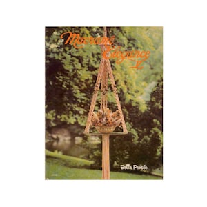 Macramé Elegance V - 17 motifs de macramé vintage Téléchargement instantané PDF 32 pages