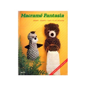 Makramee Fantasia - 10 Vintage Makramee Muster Sofort Download PDF 16 Seiten