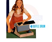 Vintage 60s Raffle Drum Woodworking/Carpentry Plans and Instructions, Instant Download PDF 3 pages