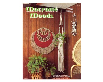 Macramé Moods - Unique Macrame Patterns Instant Download PDF 24 pages