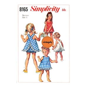 PDF INSTANT DOWNLOAD: 60s Baby's Top and Bloomers, Size 2