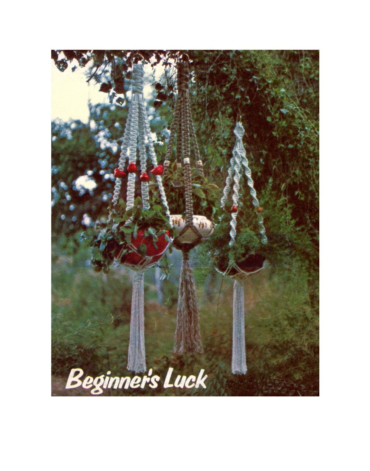 70s Plant Hanger - Etsy