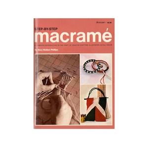 Step-by-step Macramé 1977 Instant Download PDF 84 pages